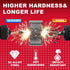 51 Pieces T10 Impact Tough Magnetic Screwdriver Bit Set, #10 Torx Head Power Bit Set with Impact Bit Holder