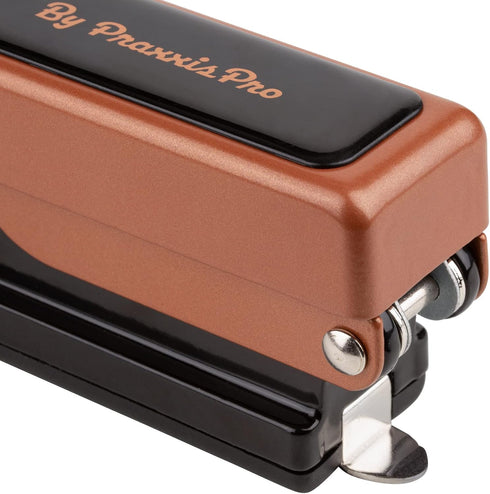 Oregon Stapler, Built in USA, Copper/Black, Built-in Staple Remover, Staples 2 to 25 Sheets, Includes 1,250