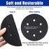 5 Pack 6 Inch 6 Interface Pads, Holes Hook and Loop Soft Density Sponge Cushion Buffer Backing Pad, Foam Sanding