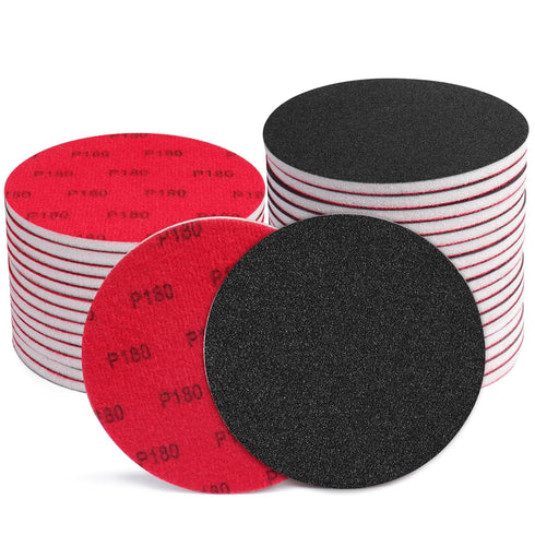 18Pcs 5 Inch Hook and Loop Sanding Sponge Discs 180-3000 Grit Wet