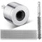 Pasimy 1/2'' Copper Tube Pipe Cleaner Brush Kit with Stainless Steel Bore Brush for Power Drill Cleaning