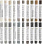 uxcell Furniture Repair Wax Crayons Kit, 20Pcs - Wood Filler Stick, Touch