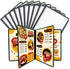 FLK Tech FLKQC 10 Pack 4 Page Menu Covers, 8 View 8.5 x 11
