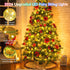 203FT in,600 8 KNONEW Outdoor Christmas Fairy Lights Plug LED String Lights Outdoor Waterproof Modes Memory Times