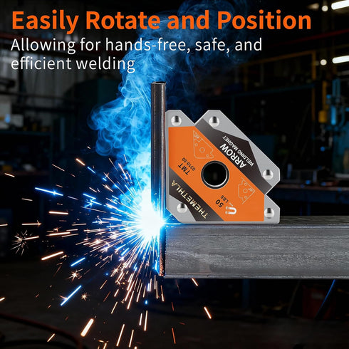 50 LBs-4 Set, Welding Magnets Pieces Magnetic Welding Holder Holding Power Welding Accessories