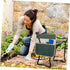 Abaodam Garden Kneeler Tool Bag Durable Gardening Seat Pouch with Ample Storage Space Convenient for Garden Lovers