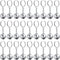 Henoyso 36 Pcs Mirror Disco Ball Keychain, Mini 70s Disco Keychain for Party Favors and Decorations