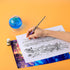 molshine Handmade Glass Dip Pen | Crystal Calligraphy Pen for Artist, Women, Men, Teens | Writing Drawing Decoration