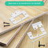 Worldity 10 Pack Hinges,3 Inch White Shutter Non Mortise Hinge, Screen Door Hinges Easy to Install, Screen Door Hinge