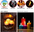 24 Pack Flameless LED Tea Lights Candles, Battery Operated Flickering Electric Fake Candle in Warm Yellow for