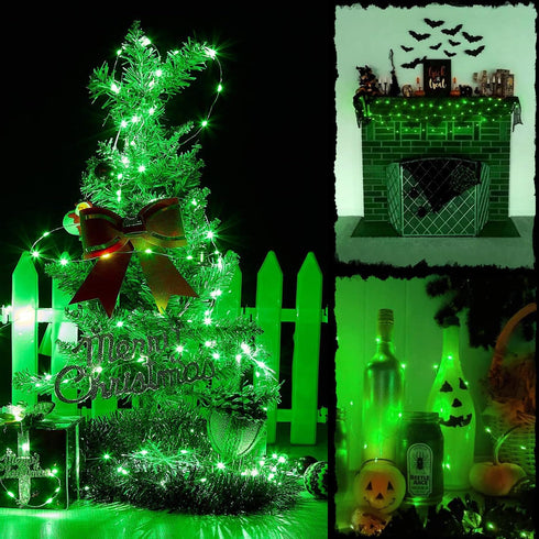16 50 1 Pack RUICHEN Ft Copper Wire LED Mini Fairy String Lights Battery Operated for Bedroom, Christmas, Halloween, St