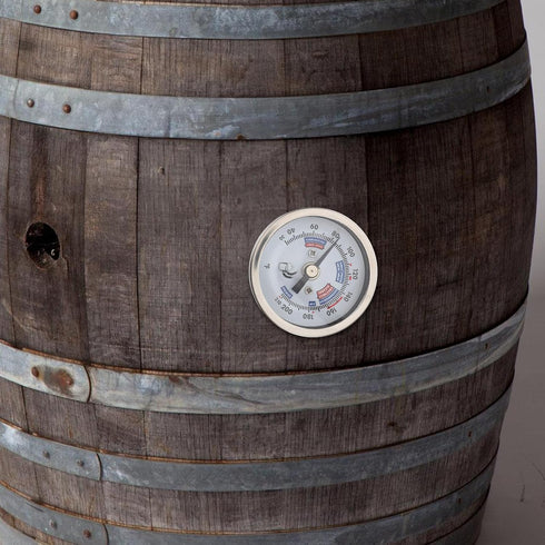 TOMETURE 2-inch Professional Stainless Steel Dual-Metal Dial Wine Thermometer, Corrosion-Resistant Temperature Gauge