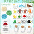 60 Set Fumete Employee Appreciation Gifts Bulk for Teacher Nurse Animal Pun Note Card Funny Resin Desk Pet Small Thank