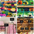 ZHENGMAI 30 Pack Mini Plastic Chalkboard Sign with Clip, Double Sided Rotating Reuse Price Signs for Business Retail