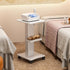 cdar Tray,3-Tier 4 70cm 35x38cm Salon Salon Rolling Cart Beauty Trolley with Silent Wheels & Brakes - ABS Beauty