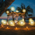 JJGoo Solar Firework Lights, 2 Pack 120 LEDs, Waterproof Outdoor Solar Lights with 2 Lighting Modes for Party Decor