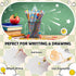Handepo 72 Pieces Attendance Pencils with Eraser, Assorted Wooden Pencils for Kids, Student Carnival Prize, 4 Styles