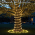 Etinga 500 165ft 8 500 165ft) LED String Lights Warm White, Black-Green Wire Plug in Fairy Lights with Lighting Modes