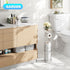 4 Simple Trending Toilet Paper Holder Free Standing,Toilet Paper Stand with Shelf for Rolls, for Phones,Tissues,Wipes