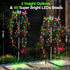 69LED Solar Garden Lights Outdoor Decorative Waterproof, Swaying Tree Solar Lights for Outside, Butterfly Flower Lights