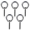 Eowpower 5 Pieces Stainless Steel 304 1/4 inch - 20 x 1 inch Lifting Ring Eye Bolts