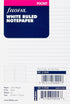 Filofax Pocket Ruled White, B213008