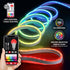MOW71005ICM 16.4 Monster Ft. RGB + IC Flow Flexible Neon Outdoor LED Smart Light Strip