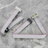 2Pcs 10 Pins IDC Extension Cable Male to Female Jumper Connector 2.54mm Pitch Double Row Flat Ribbon Cable