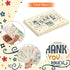 80 Pack 4 6 Inch Junkin Thank You Postcards x Thanks Blank Note Postcards Retro Appreciation Greeting Cards Assorted
