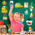 HOWAF 32pcs Welcome Back to School Decorations - Cutouts for First Day of School Party Supplies and Classroom