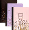 Pukka Pad, Composition Notebooks - 3 Pack of Journals Featuring 140 Pages of College Ruled 80GSM Paper with Sturdy