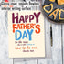 NobleWorks Jumbo Funny Father's Day Card (8.5 x 11 Inch) - Big Loving Greeting Card for Dad, Stepdad - Teacher J6946FDG