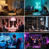 4 Pack Bulbs, Bulb Bulbs, 2700K-6500K, 9W(60W A19 E26 800LM, 2.4Ghz TJOY Smart Light Bluetooth WiFi Led Work with Alexa