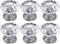 Toddmomy 6pcs Mini Plastic Drawer Handles Small Knobs Cabinet Pulls Replacement for