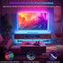 LED Lights for TV 40-60 Inch, 10FT Backlight Kit with Bluetooth APP & 24 Keys Remote, Music Sync, USB Powered