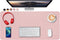 SUJAYU Dual Sided PU Leather Desk Pad, Mouse Pad, Office Desk Mat, Non-Slip
