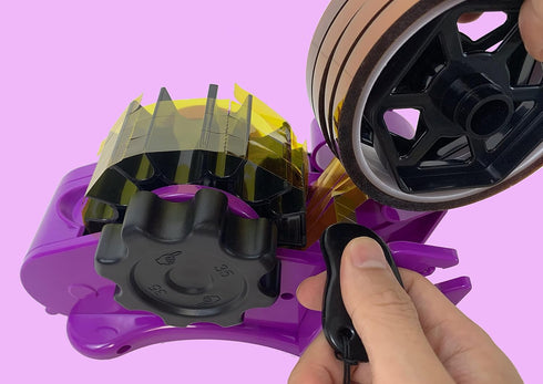Heat Tape Dispenser Sublimation, Purple Multi-Roll Set, PreCut 1.4'' Pieces for Heat Transfer