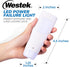 6 Pack 3 Westek LED Emergency Lights for Home Power Failure, - Function Power Failure Light, Rechargeable Flashlight