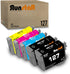 Run Star 5 Pack 127 T127 Remanufactured Ink Cartridge Replacement for Epson 127 for WF-3520 (2 Black, 1 Cyan, 1