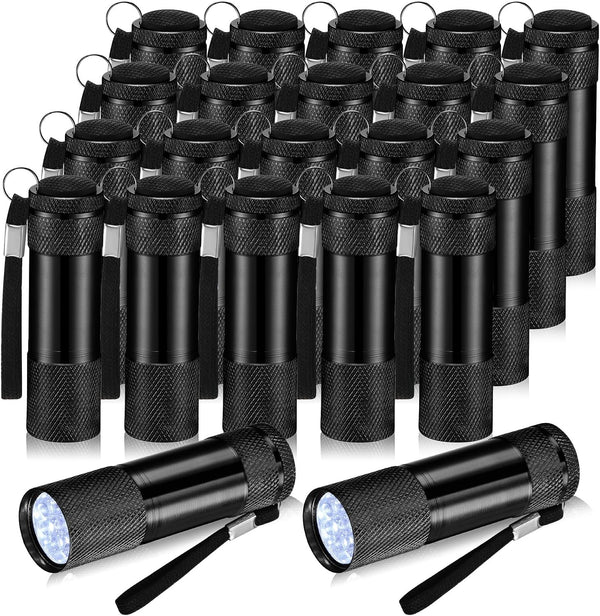 VIHOSE 20 Pcs Mini Flashlights Bulk, Bright Aluminum Handheld Flash Light with