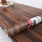 Decotalk Wood Grain Contact Paper, Walnut Wood Peel and Stick Wallpaper, Dark Brown Vinyl for Cabinets