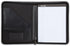 Samsill Contrast Stitch Leather Zippered Portfolio Folder/Business Portfolio for Men and Women, Resume/Document