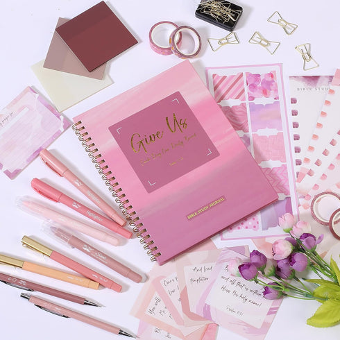 Mr. Pen Bible Journaling Kit with No Bleed Highlighters and Pens, Bible Study Tools, Journaling Kit for Women, Bible