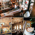 6 Pack 8.5" 11", 4 Menu Covers x View PU Leather Menu Holders for Restaurant, Coffee Shop, Bar, Wine Lists