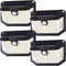 TORCHSTAR Solar Motion Sensor Lights Outdoor, IP65 Waterproof Cordless Outdoor Wall Lighting