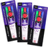 SAKURA Gelly Roll UV Pen, Invisible Ink Pen with UV Keychain Flashlight, Bold Ink for Art, 9 Pens, 3 Lights