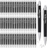 Yeaqee 100 Pcs Inspirational Pens, Motivational Black Ink Thank You Pens, Bulk Metal Greeting Quote Ballpoint Pen for