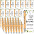 DAVAXI 96 Pcs Employee Appreciation Gifts Bulk Inspirational Ballpoint Pens with Thank You Gift Cards Motivational