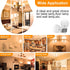 ORALUCE A15 LED Bulb, 5 Watts Warm White 3000K, 40W Equivalent, E26 Standard Base, 6 Pack