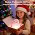 Lamp,Rechargeable/Dimmable/Timer,Room Penguin Night Light for Kids,Cute Pink Penguin Lamp,Soft Silicone Nursery